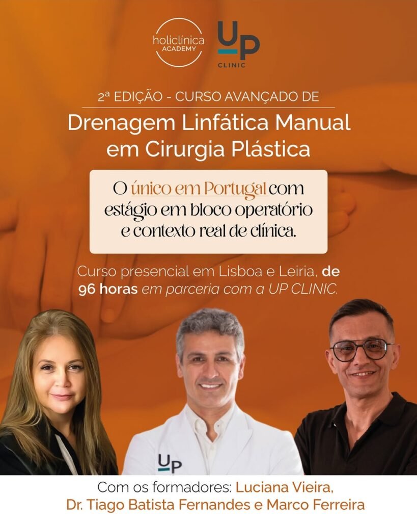 2.ª Edição do Curso Avançado de Drenagem Linfática Manual